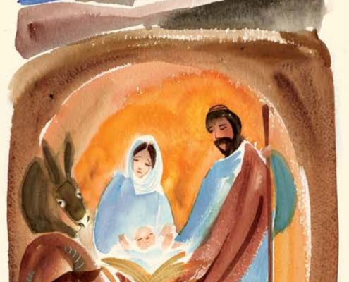 ilustracja Małgorzata Flis Wesołych świąt :)